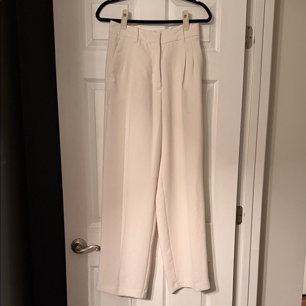 Wilfred Cream Wide Leg Women's Pants